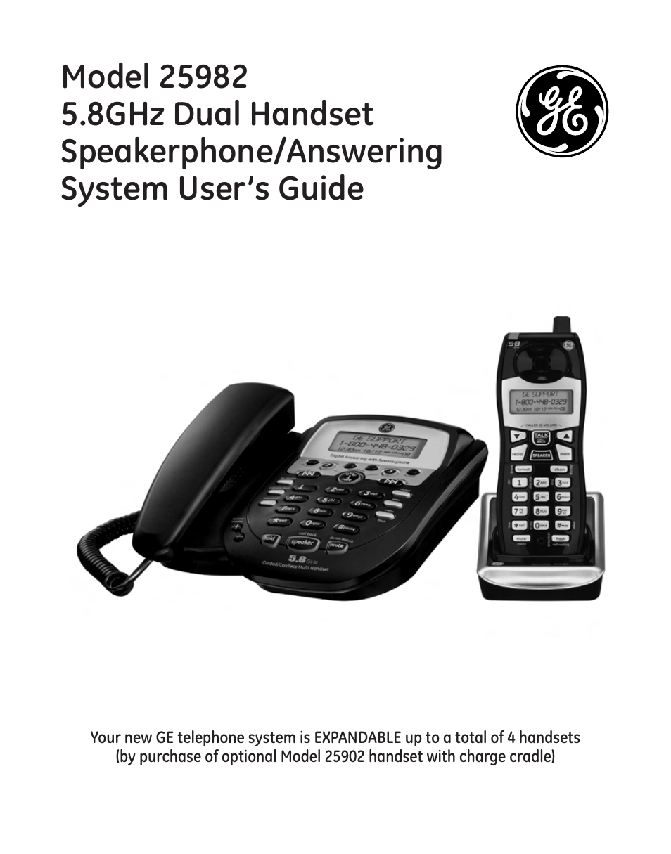 GE 25982 User Manual | 100 pages