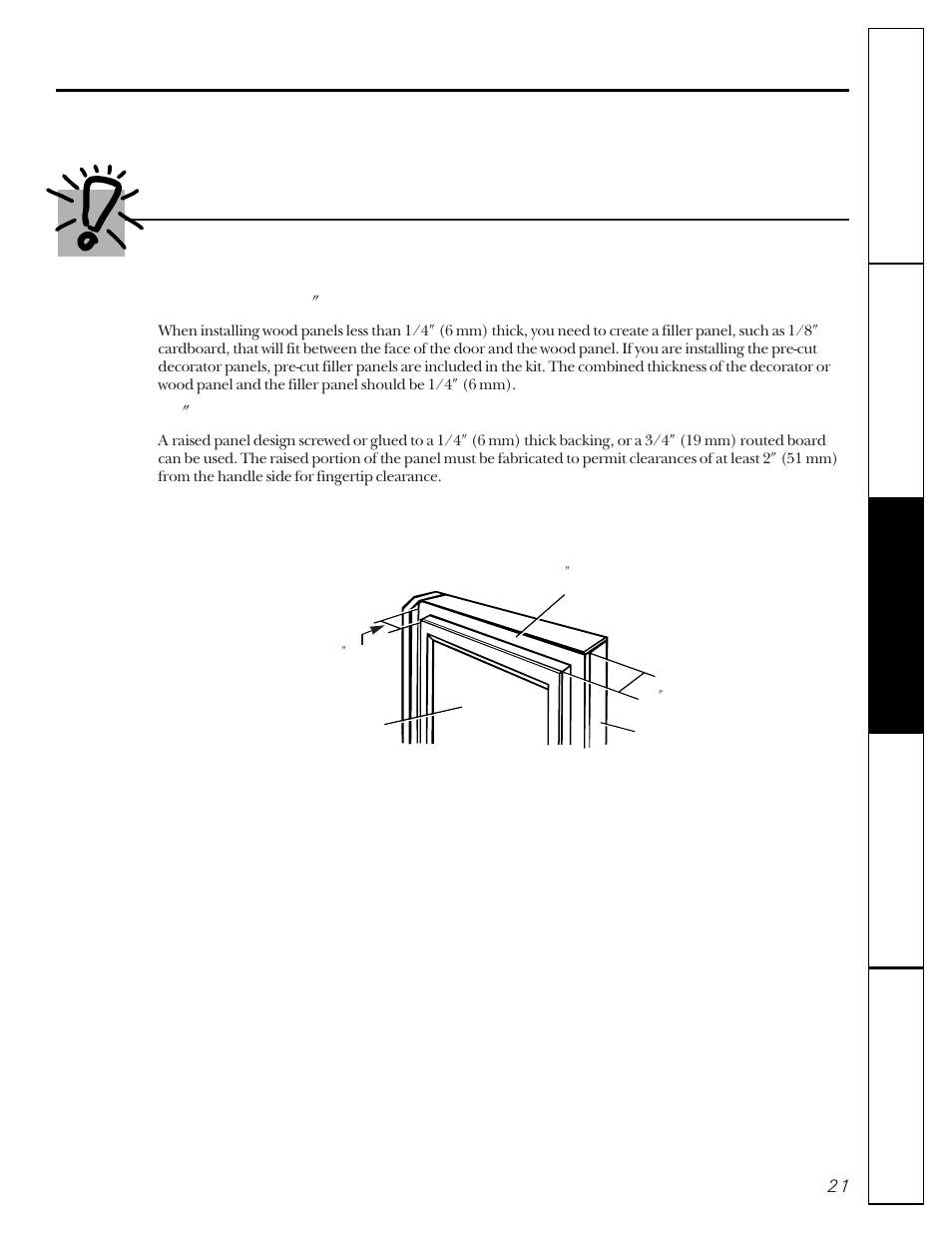 Trim kits and decorator panels, Before you begin | GE 162D9617P005 User Manual | Page 21 / 108