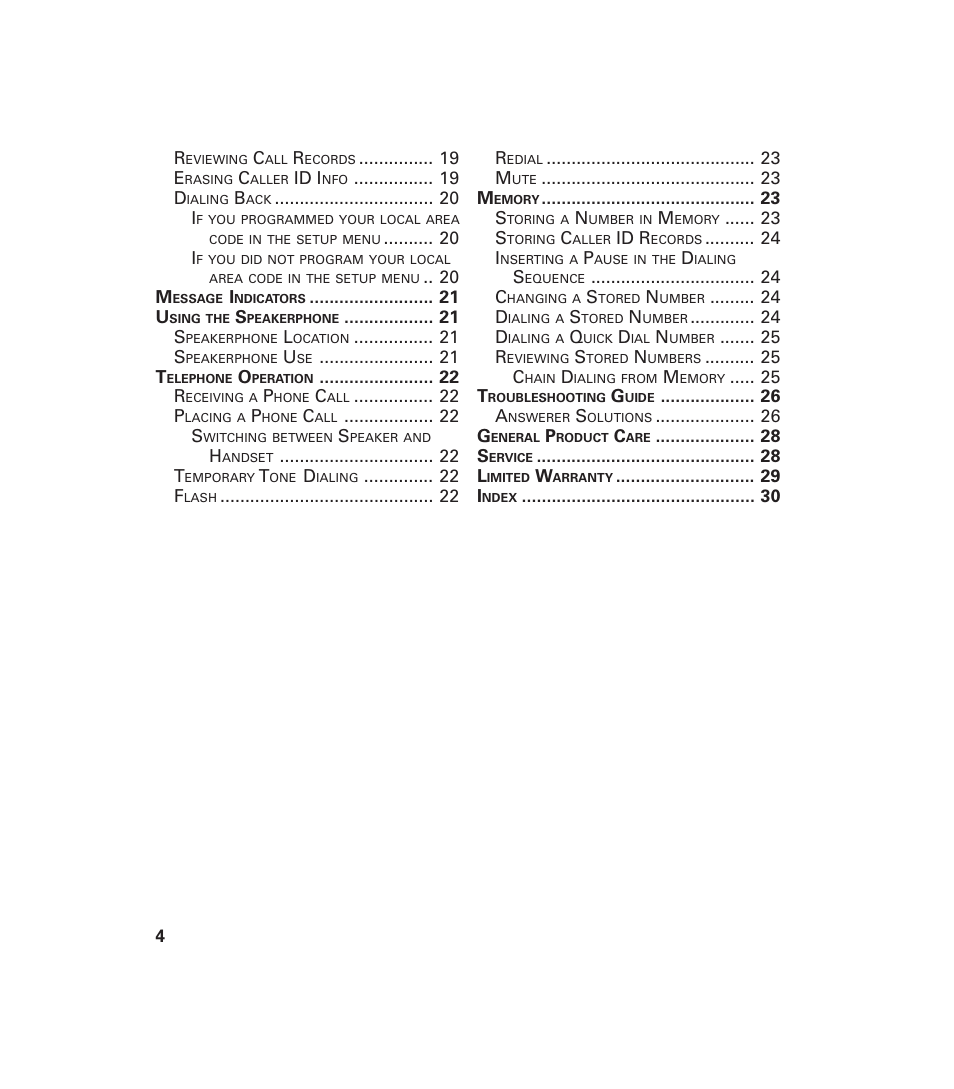 GE 29897 User Manual | Page 4 / 64