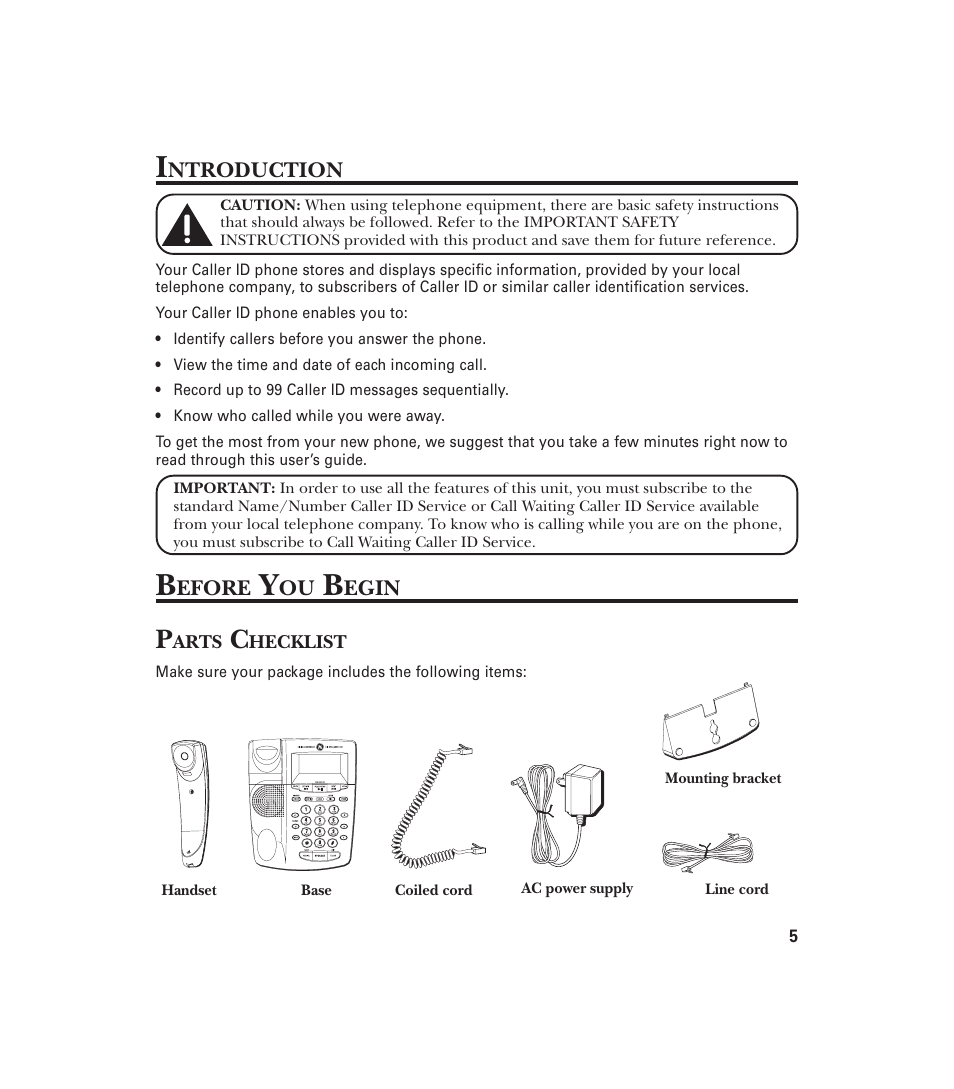 GE 29897 User Manual | Page 5 / 64