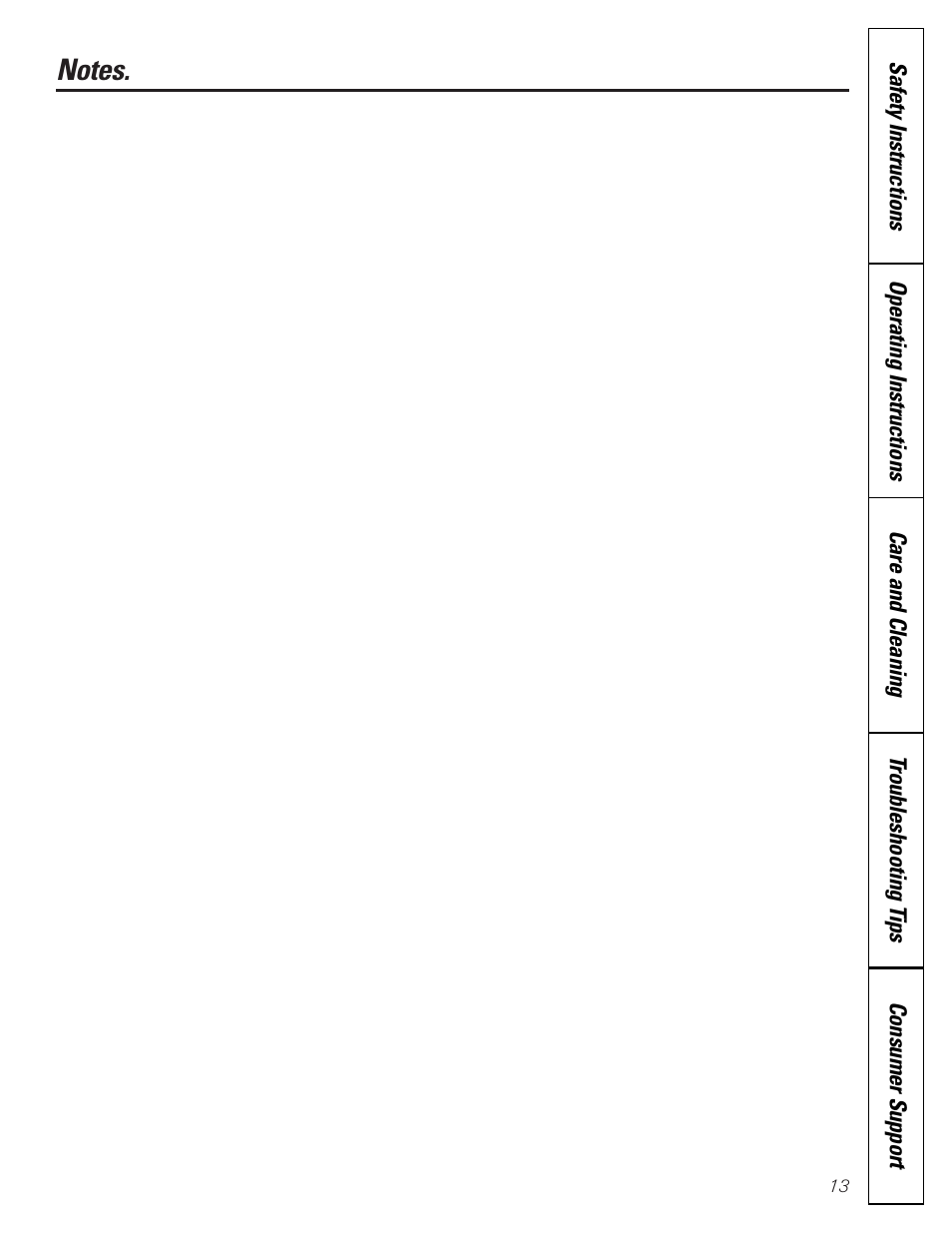 GE GCG1580 User Manual | Page 13 / 16