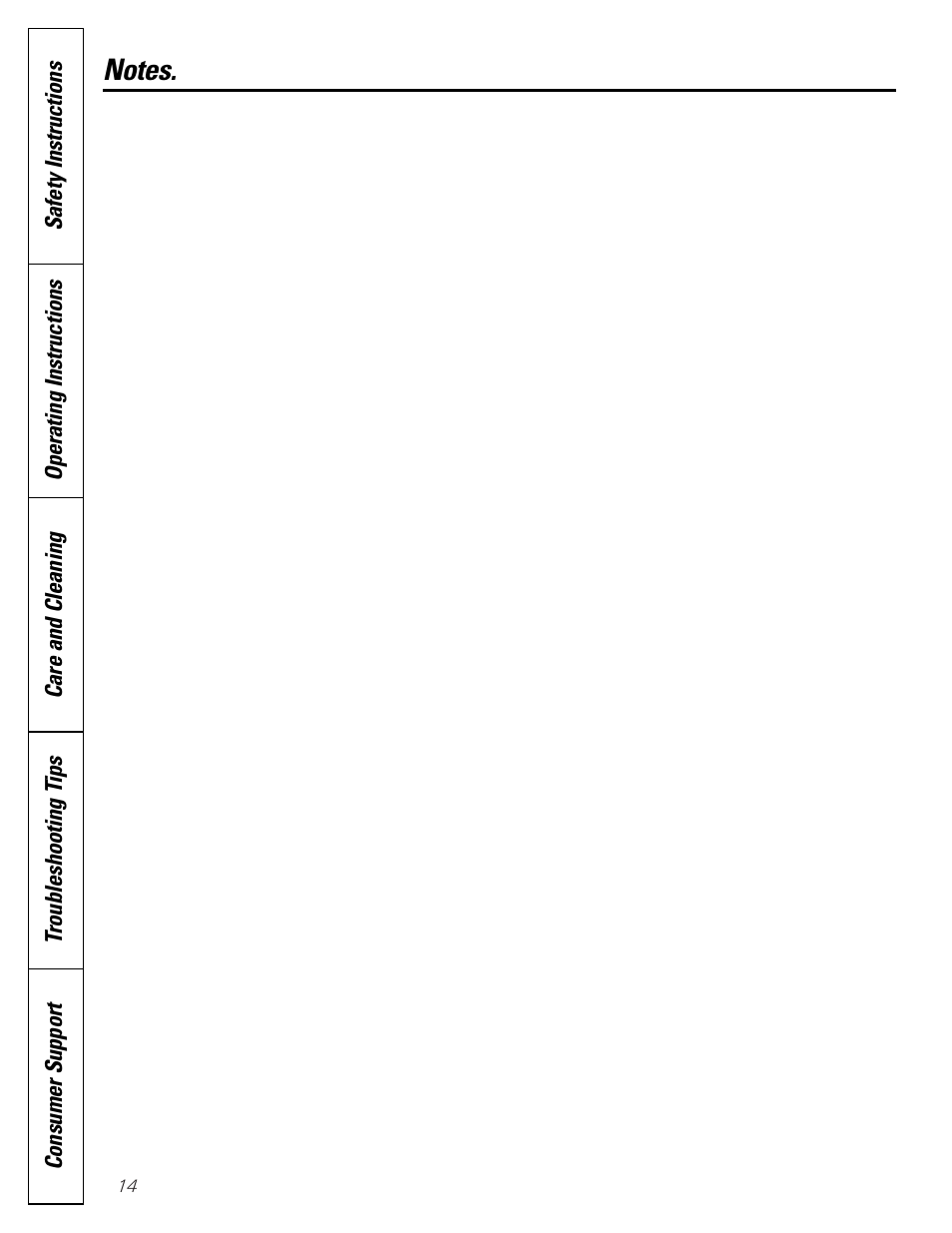 GE GCG1580 User Manual | Page 14 / 16
