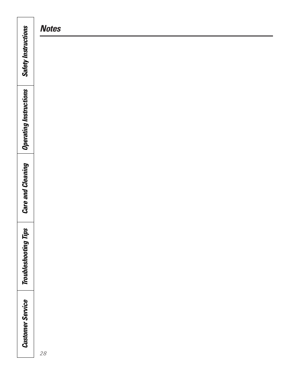 GE JGP656 User Manual | Page 28 / 32