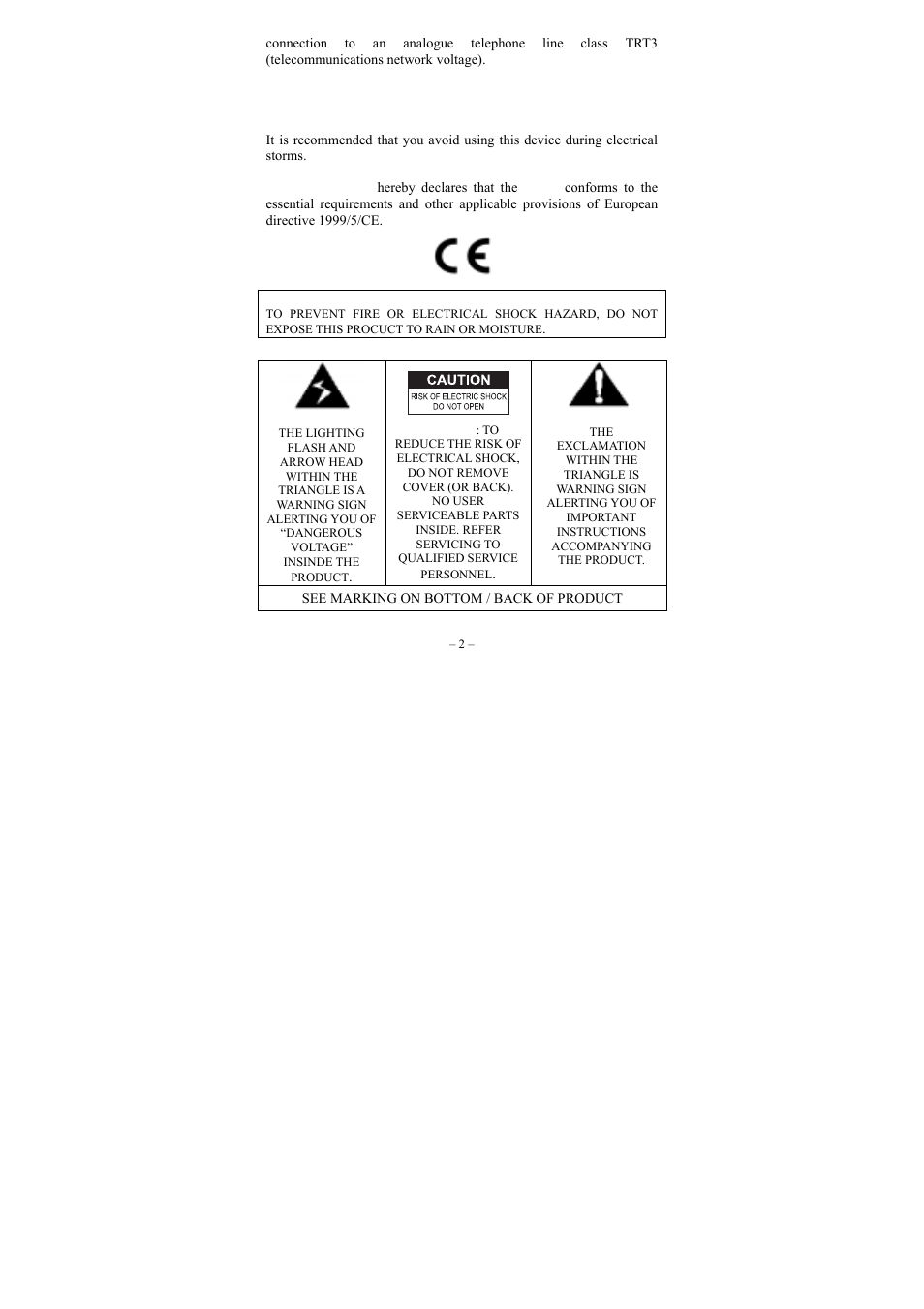 GE twin set 21880 User Manual | Page 3 / 40