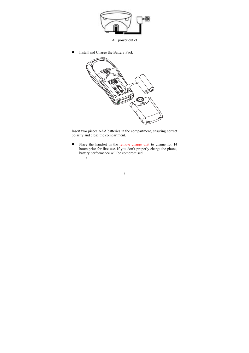 Getting started | GE twin set 21880 User Manual | Page 7 / 40