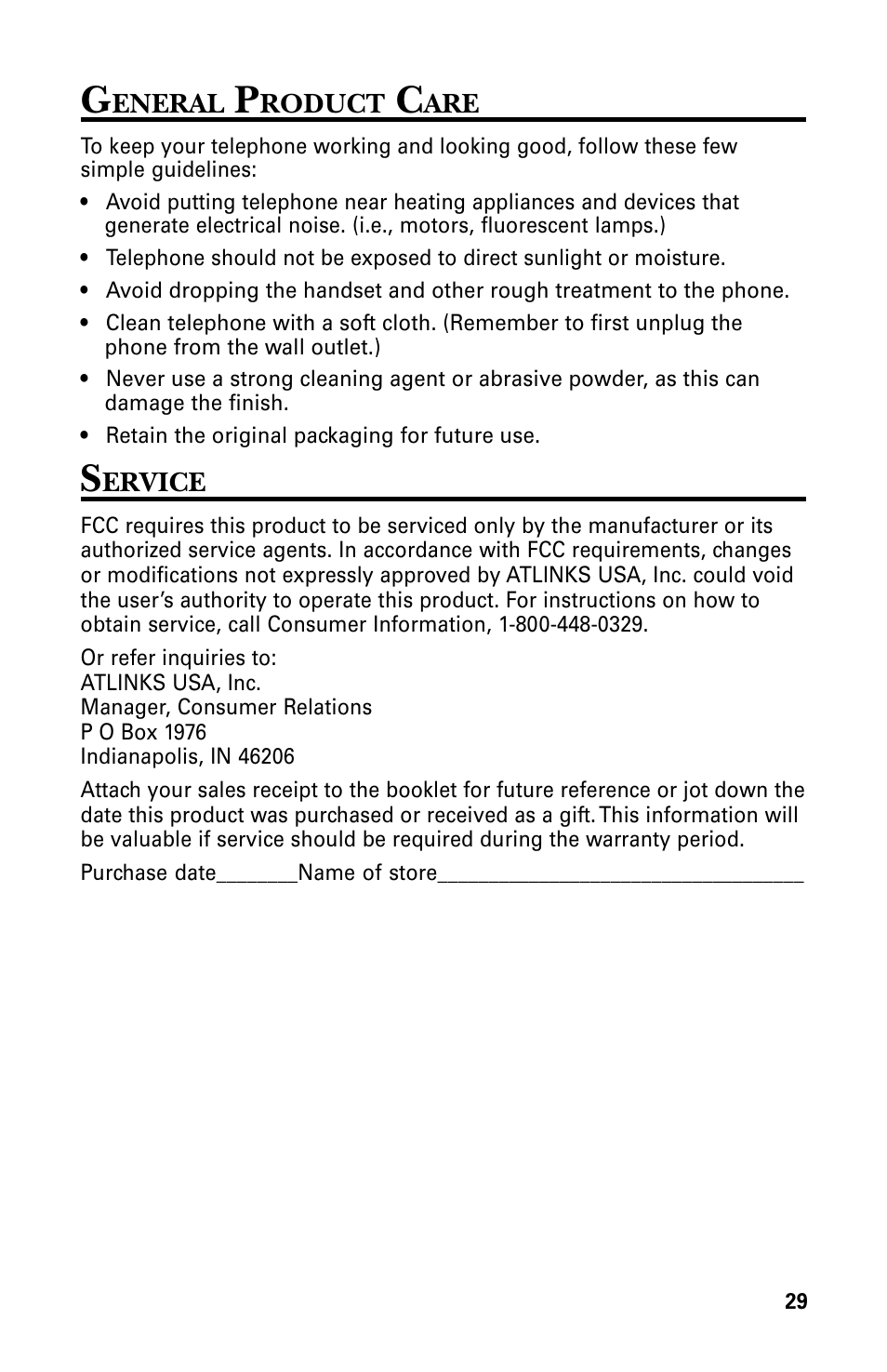 GE 29438 User Manual | Page 29 / 64