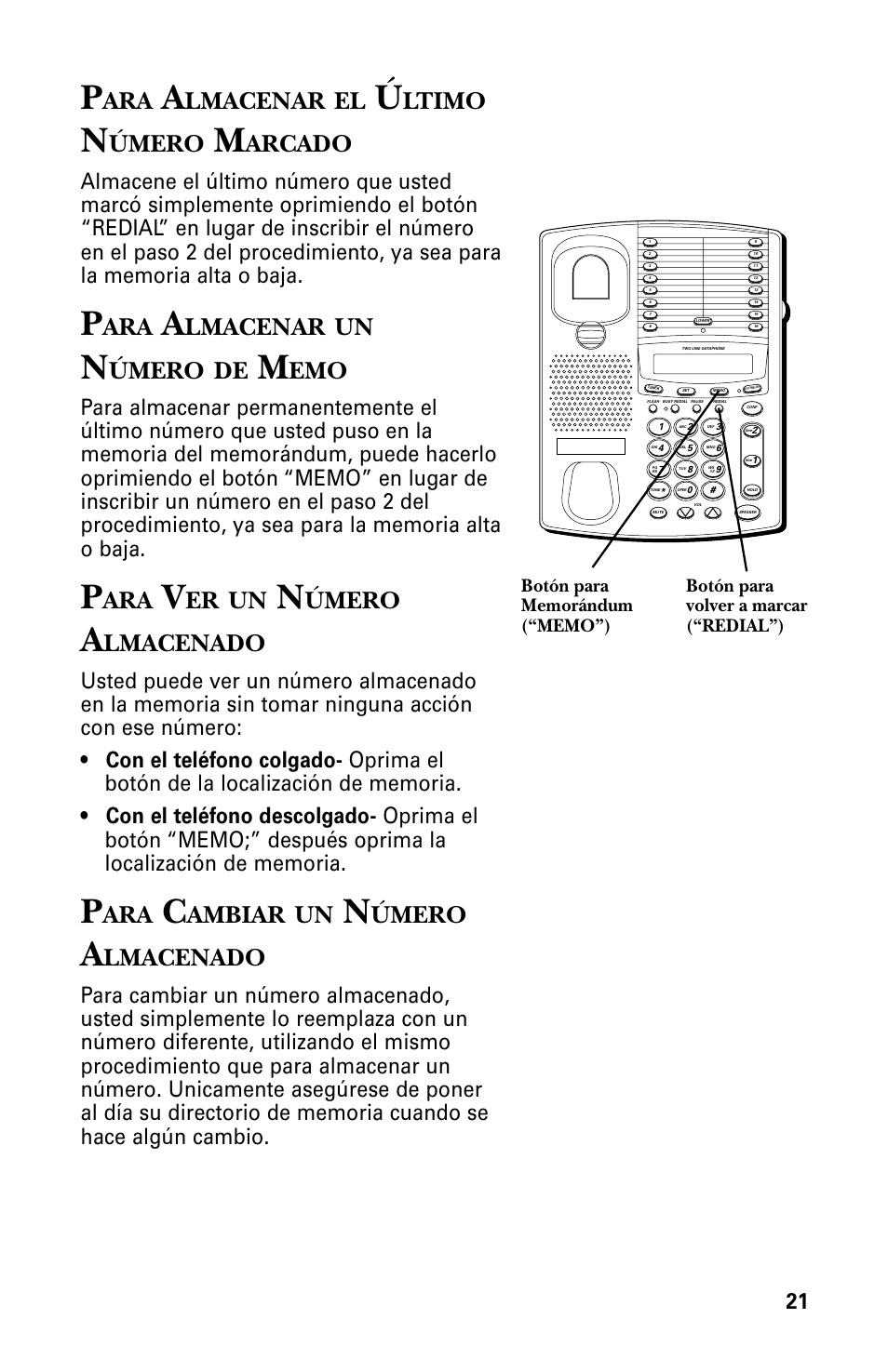 Lmacenar, Ltimo, Úmero | Arcado, Lmacenado, Ambiar | GE 29438 User Manual | Page 53 / 64