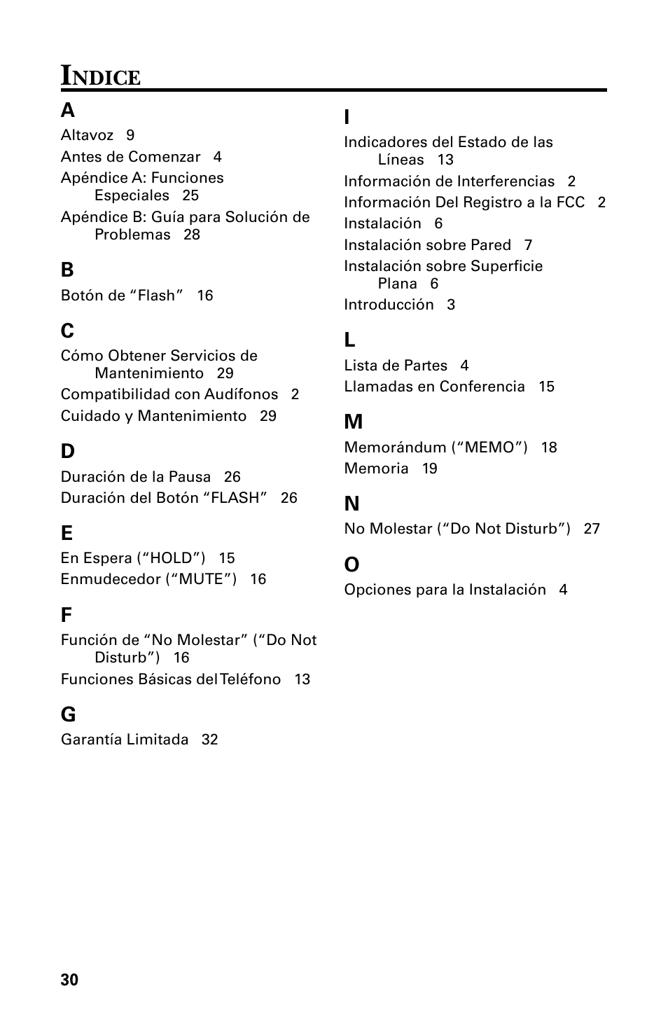 Ndice | GE 29438 User Manual | Page 62 / 64