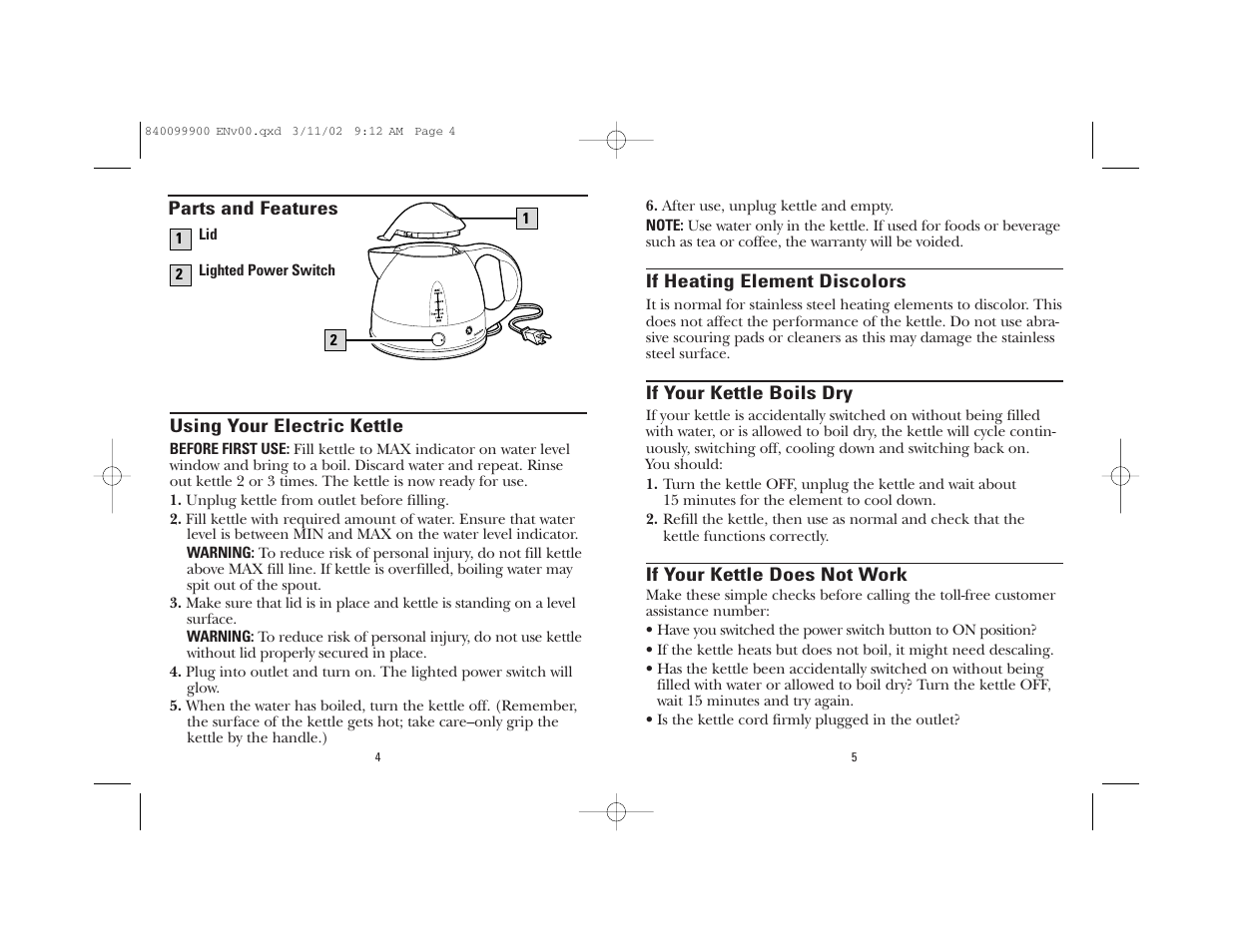 GE 840099900 User Manual | Page 3 / 9