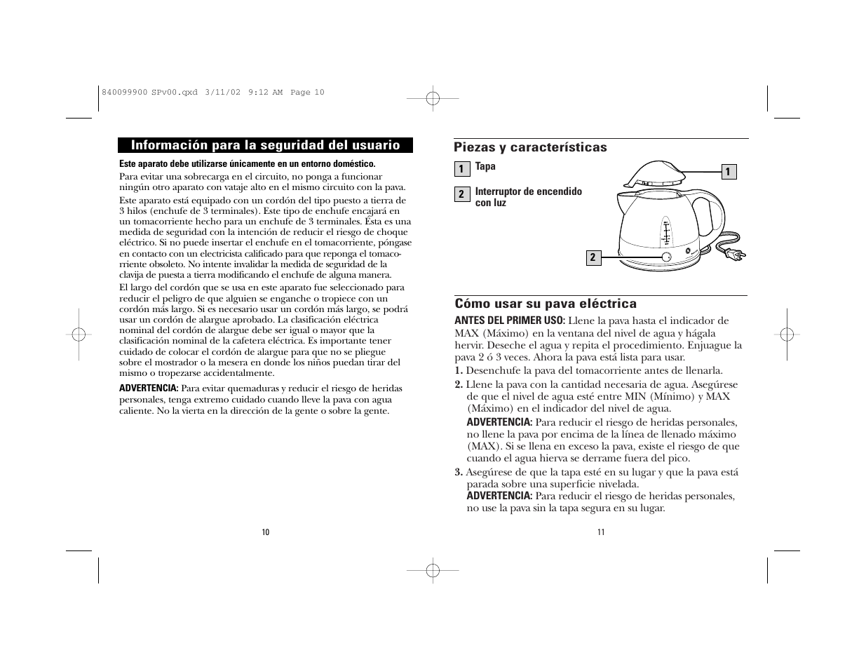 GE 840099900 User Manual | Page 6 / 9