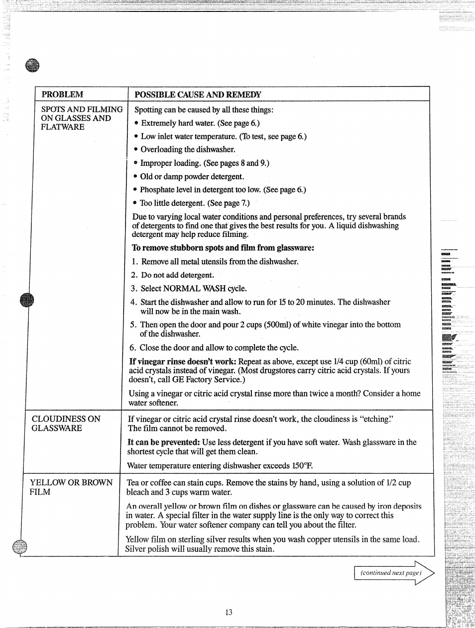 GE 165 D3080P027 User Manual | Page 13 / 16