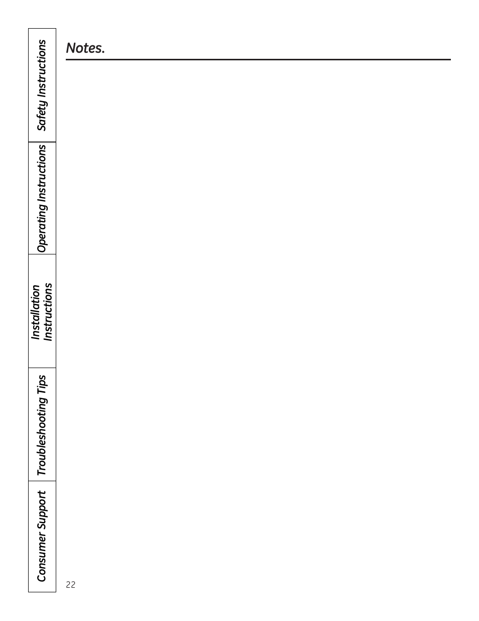 GE JP256 User Manual | Page 22 / 80