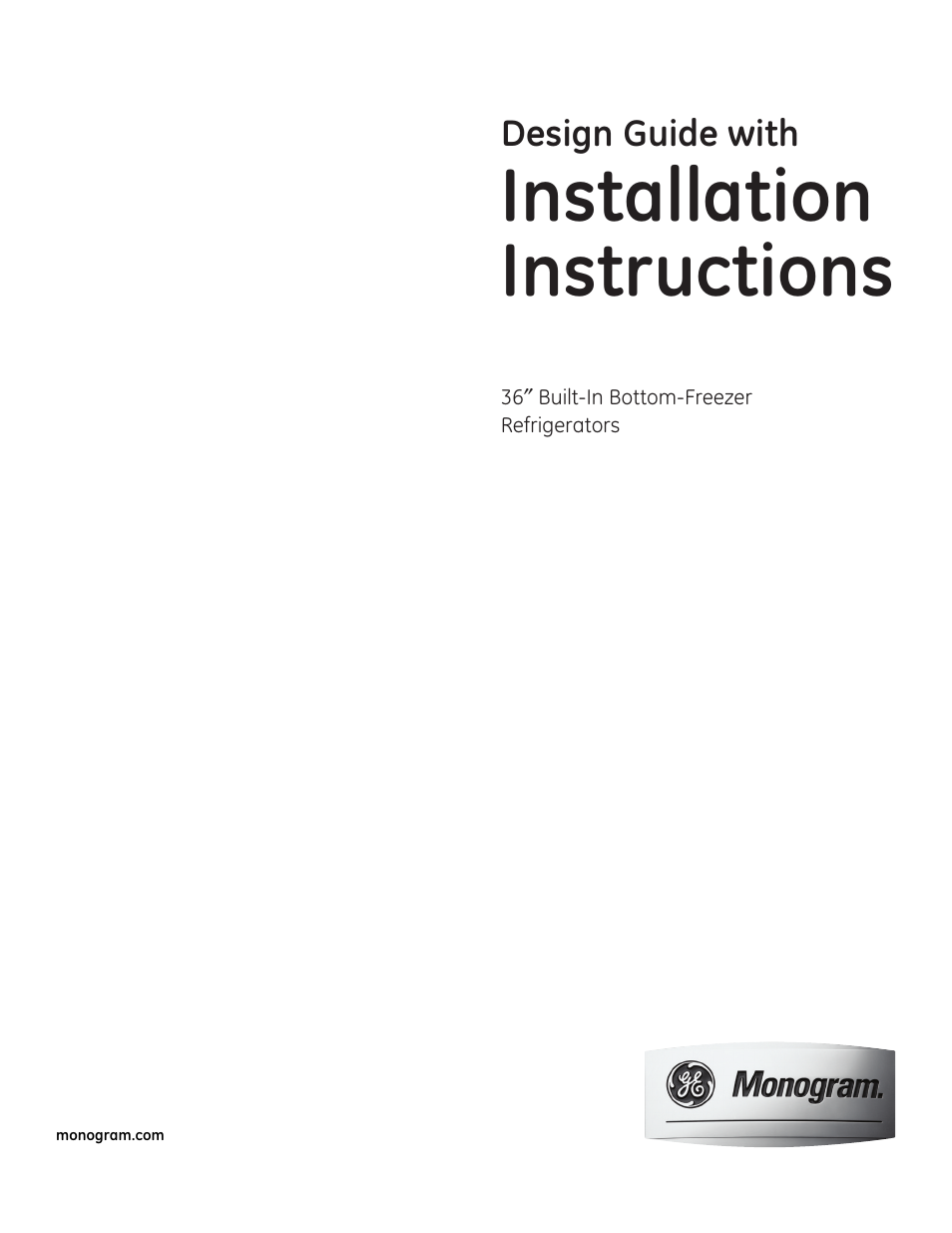 GE 49-60468-1 User Manual | 20 pages