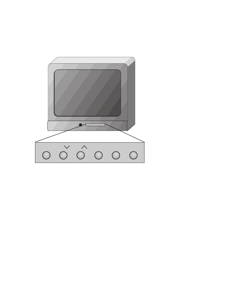 References, Front panel buttons | GE CRT Television User Manual | Page 17 / 24