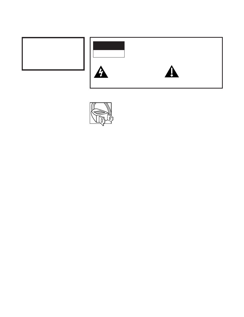 Important information, Warning, Product registration | GE CRT Television User Manual | Page 2 / 24