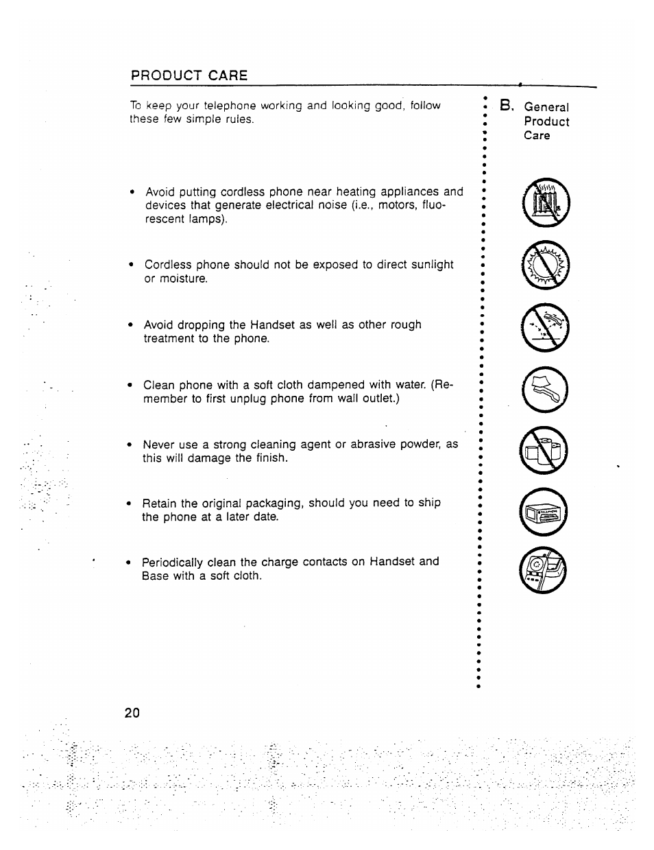 GE 2-9910 User Manual | Page 20 / 28