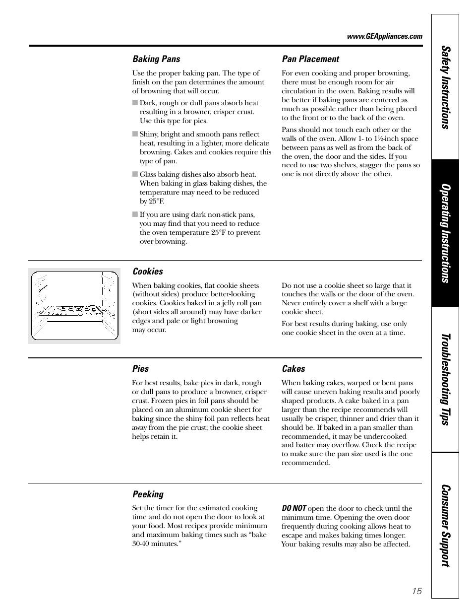 GE JGRS06 User Manual | Page 15 / 32