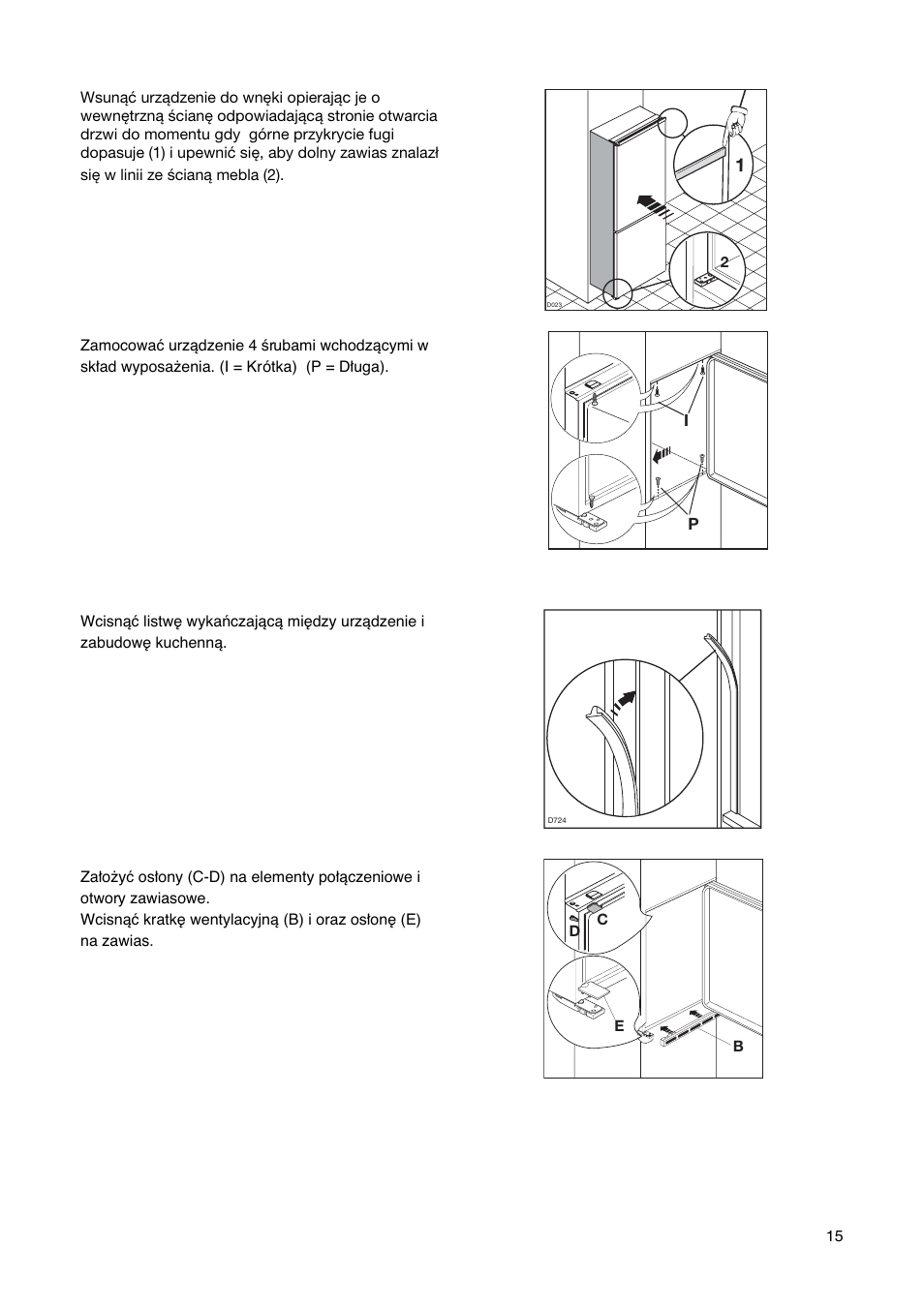 Electrolux ERN29651 User Manual | Page 15 / 84