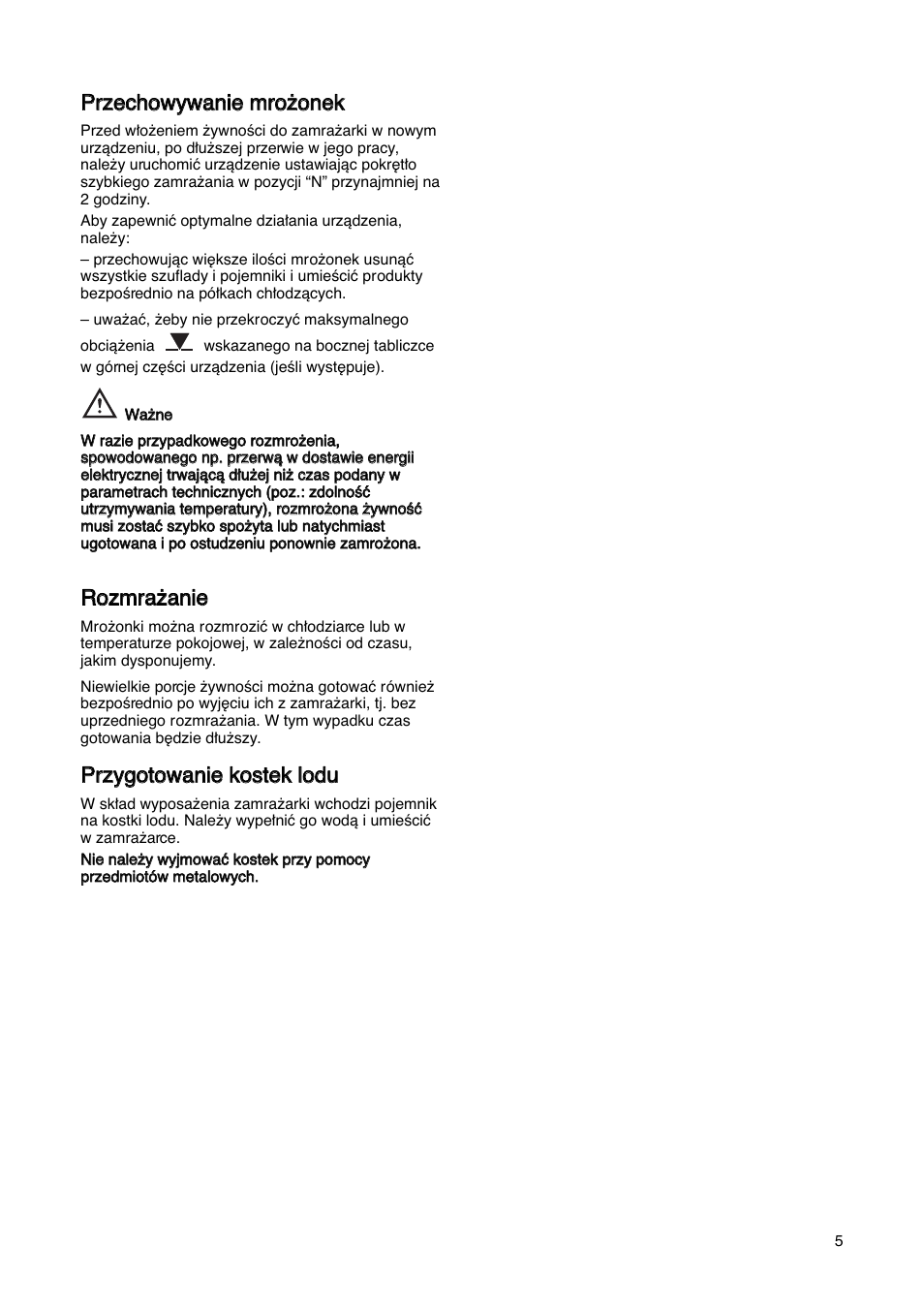Rro oz zm mrra a˝ ˝a an niie e | Electrolux ERN29651 User Manual | Page 5 / 84