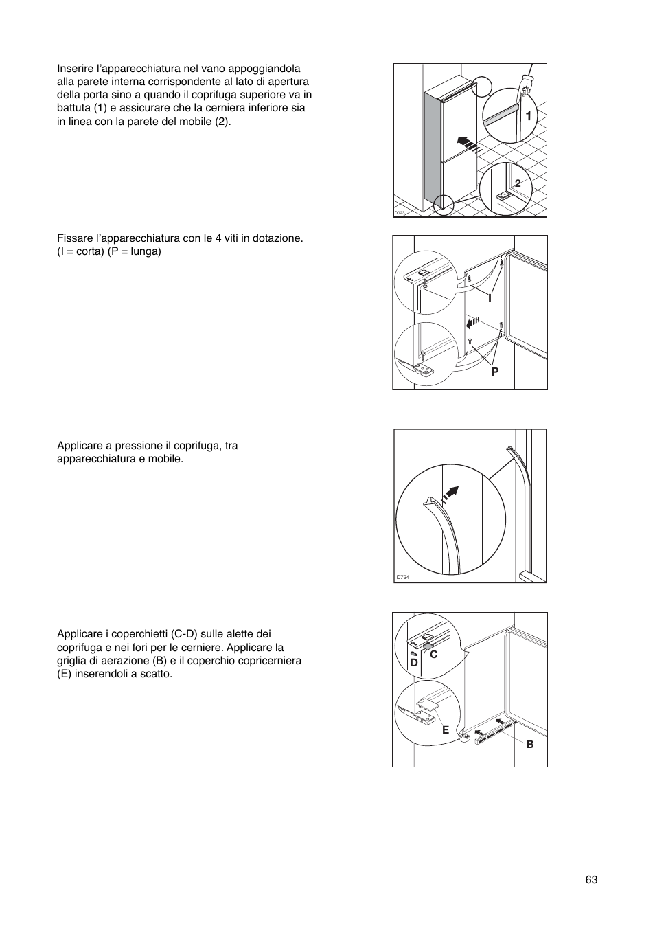 Electrolux ERN29651 User Manual | Page 63 / 84