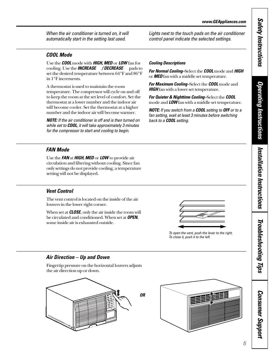 GE 49-7400 User Manual | Page 5 / 20