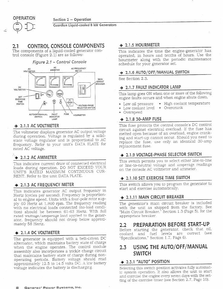 Generac Power Systems GUARDIAN 04137-0 User Manual | Page 10 / 44