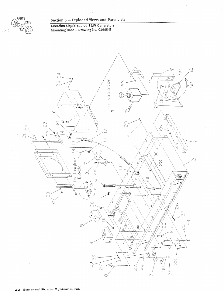 Generac Power Systems GUARDIAN 04137-0 User Manual | Page 34 / 44