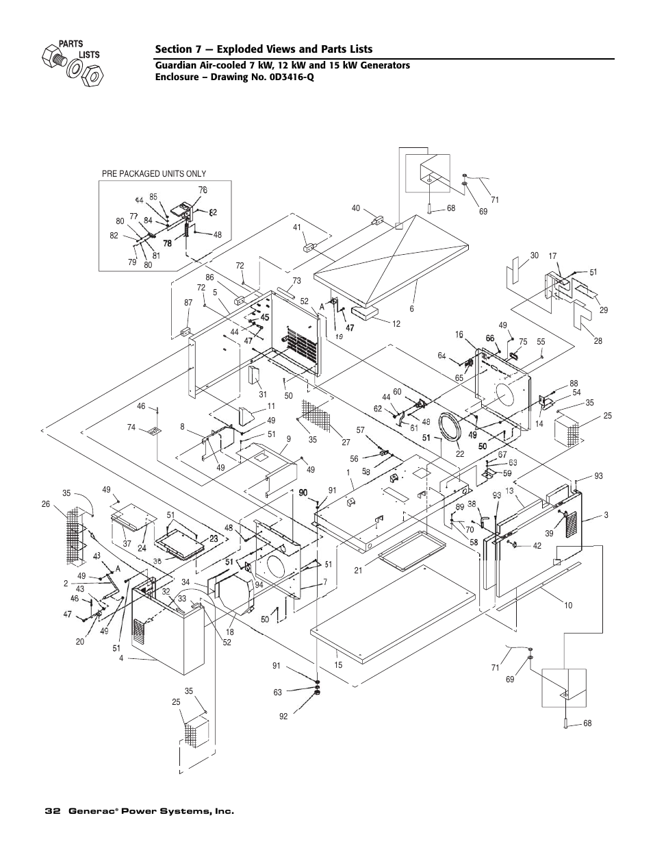 Generac Power Systems 04390-1 User Manual | Page 34 / 60