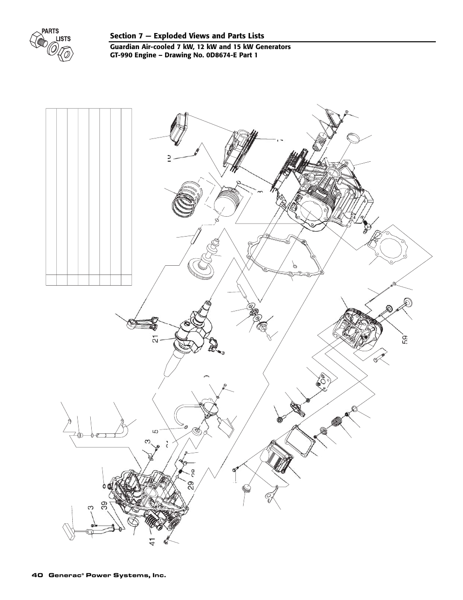 Kit c ontains | Generac Power Systems 04390-1 User Manual | Page 42 / 60