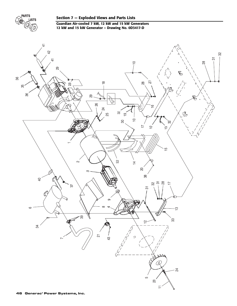 Generac Power Systems 04390-1 User Manual | Page 48 / 60