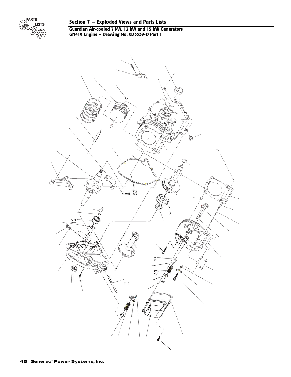 Generac Power Systems 04390-1 User Manual | Page 50 / 60