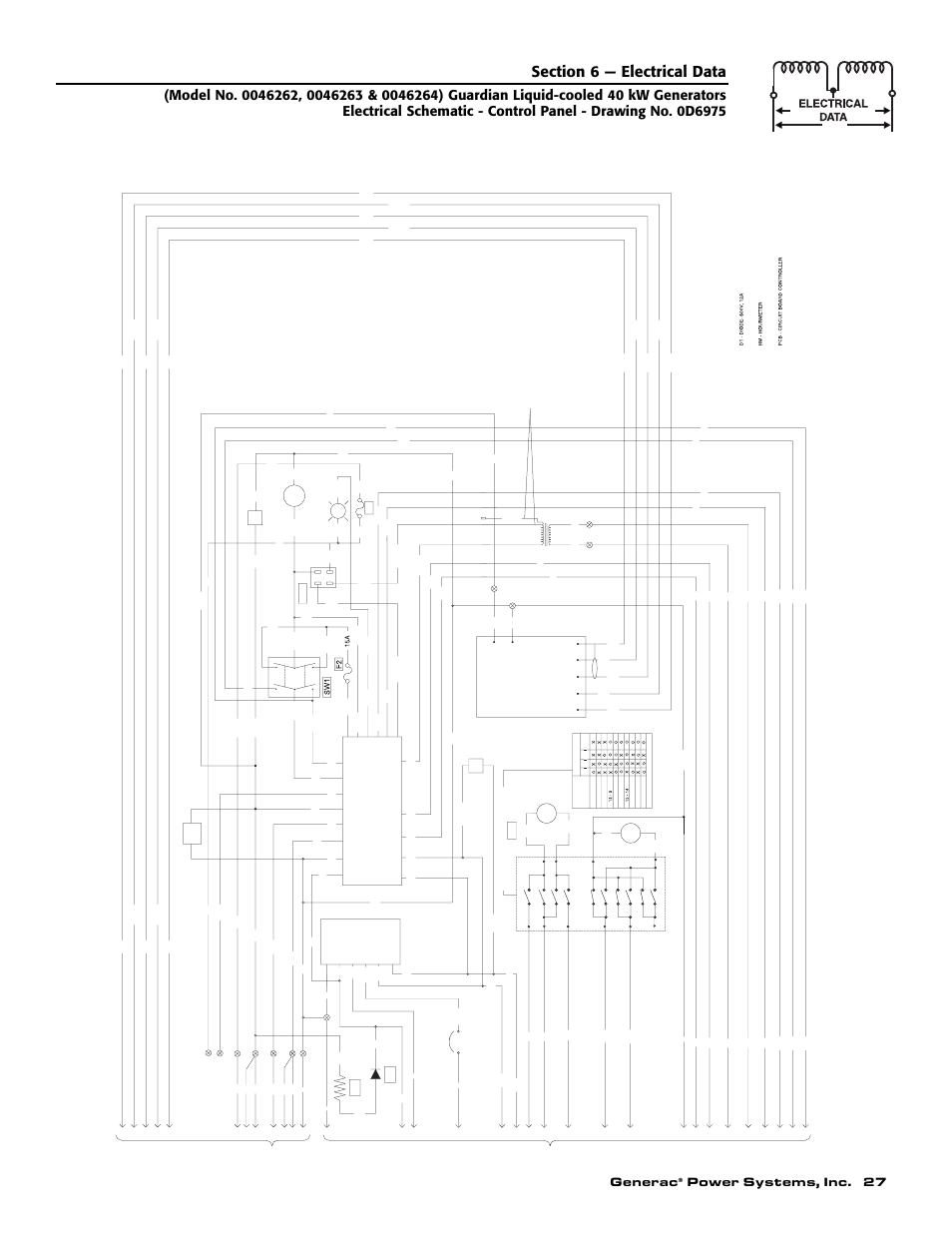 Generac, Power systems, inc. 27, Pc b | Le g end, Ts 1 | Generac Power Systems 0046262 User Manual | Page 29 / 64