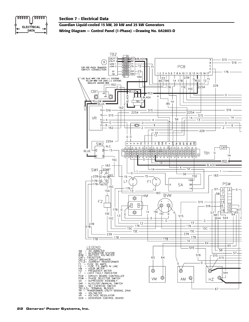 Generac Power Systems 004475-1 User Manual | Page 24 / 60