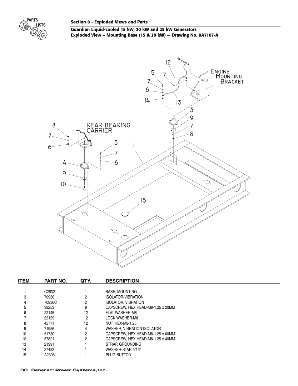 Generac Power Systems 004475-1 User Manual | Page 40 / 60