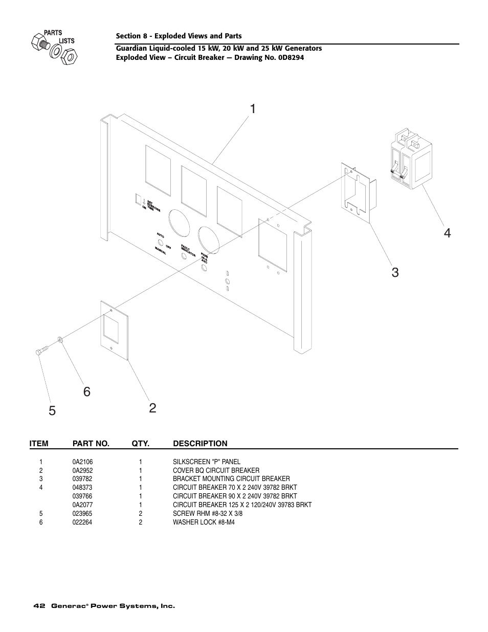 Generac Power Systems 004475-1 User Manual | Page 44 / 60