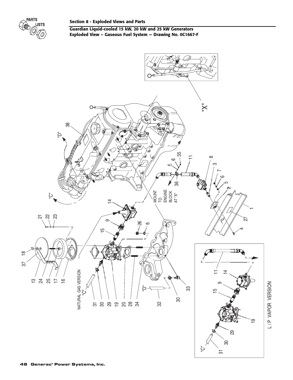Generac Power Systems 004475-1 User Manual | Page 50 / 60