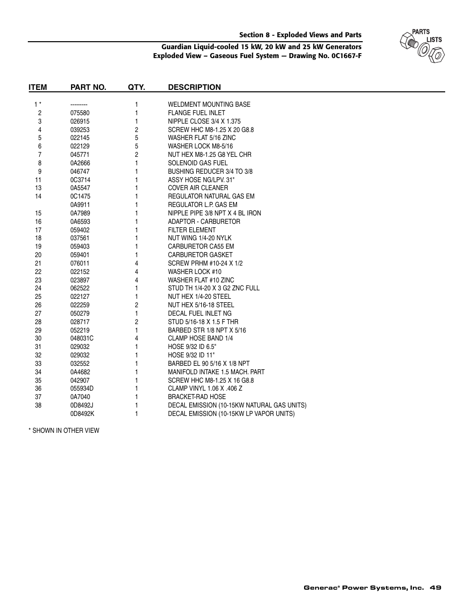 Generac Power Systems 004475-1 User Manual | Page 51 / 60