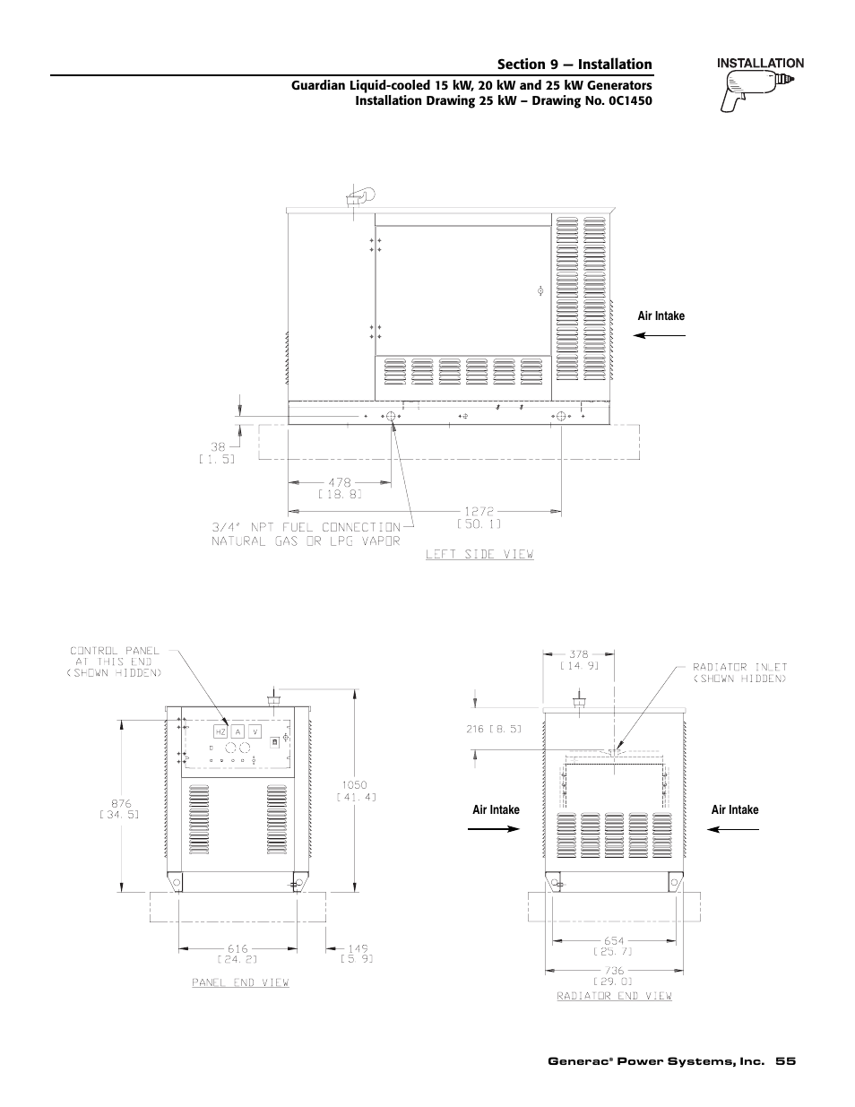 Generac Power Systems 004475-1 User Manual | Page 57 / 60
