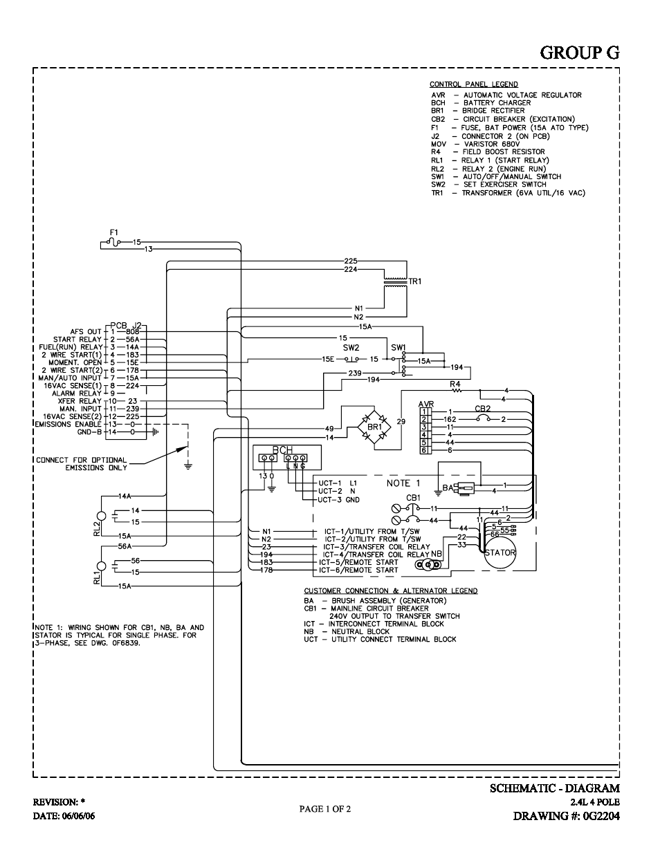 Generac Power Systems 2.4L User Manual | Page 64 / 68