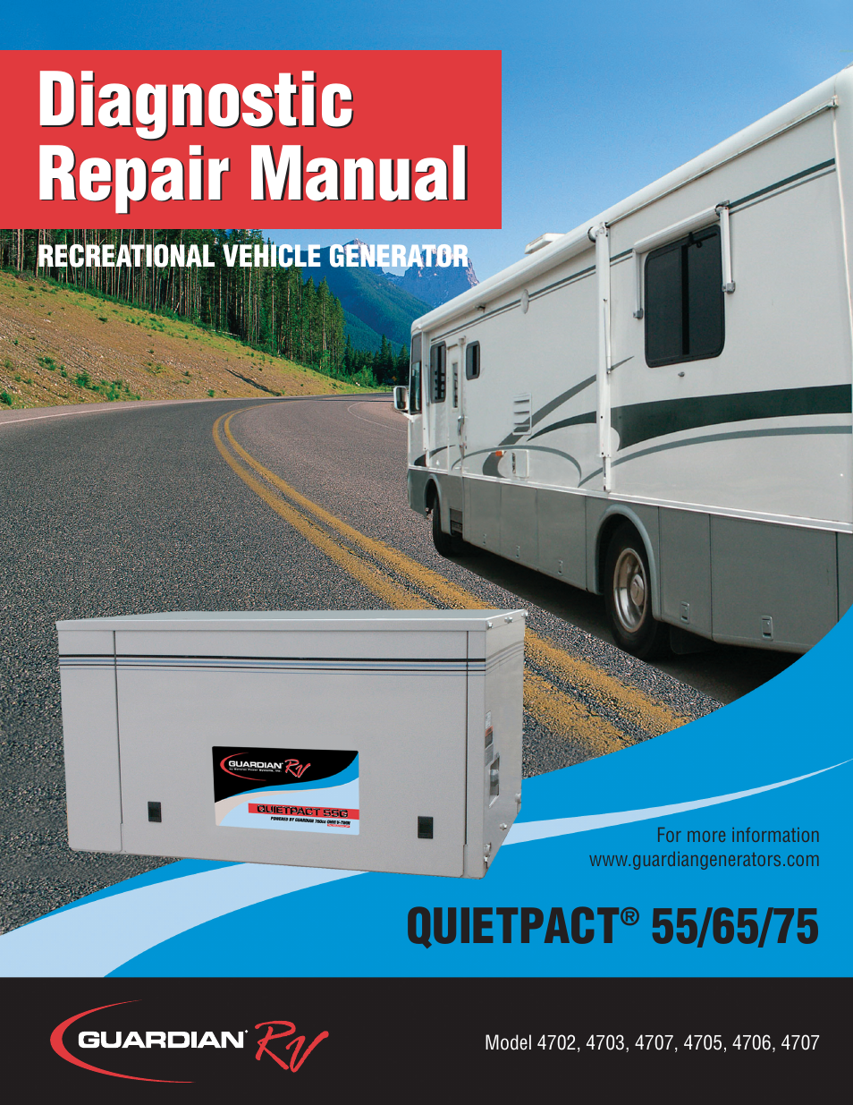 Generac Power Systems Quietpact 75 User Manual | 92 pages