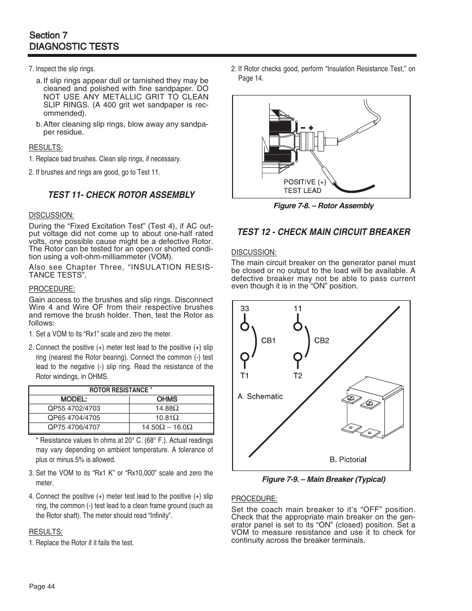 Generac Power Systems Quietpact 75 User Manual | Page 46 / 92