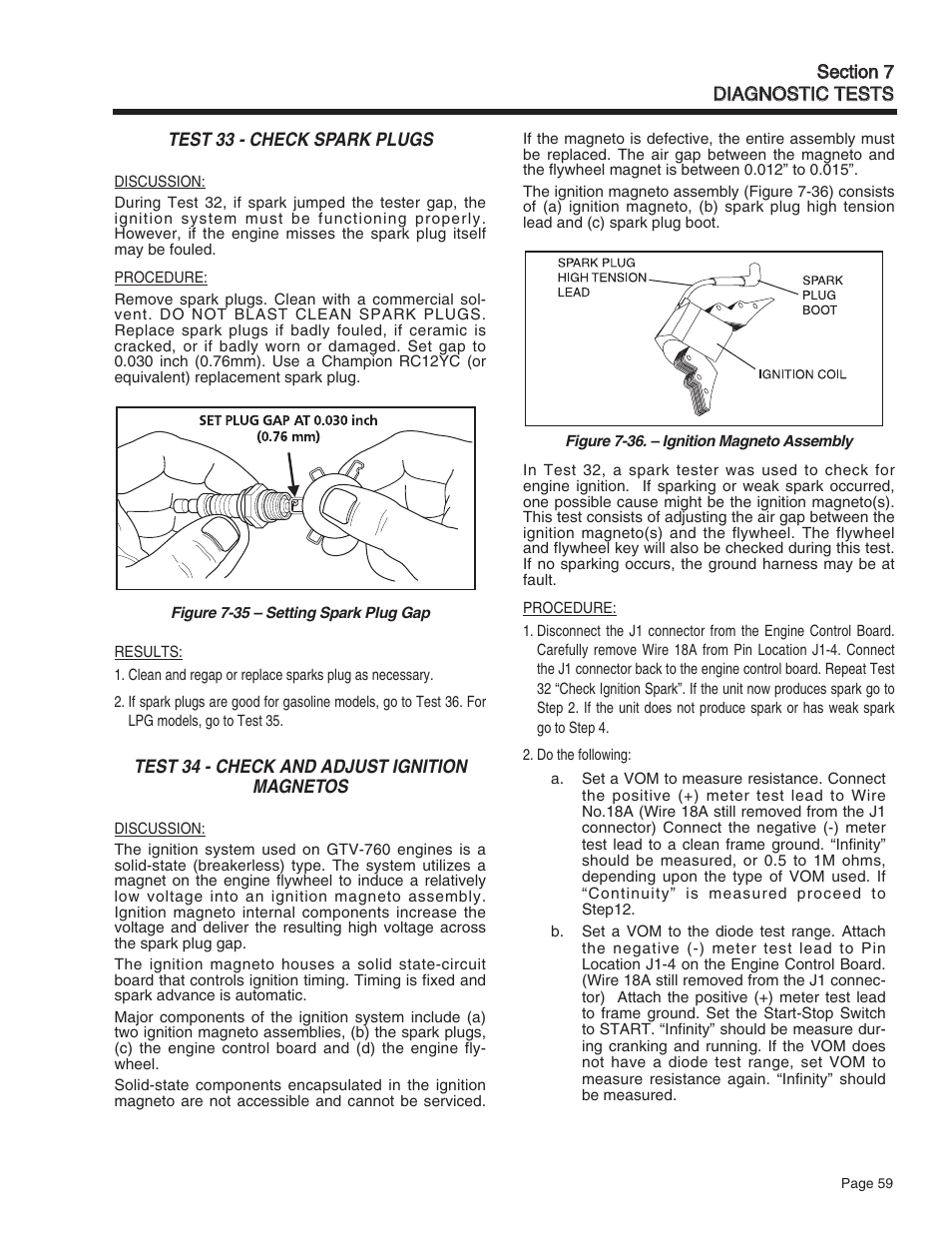 Generac Power Systems Quietpact 75 User Manual | Page 61 / 92