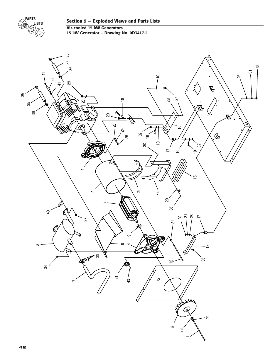 Generac Power Systems 05176-0 User Manual | Page 44 / 52