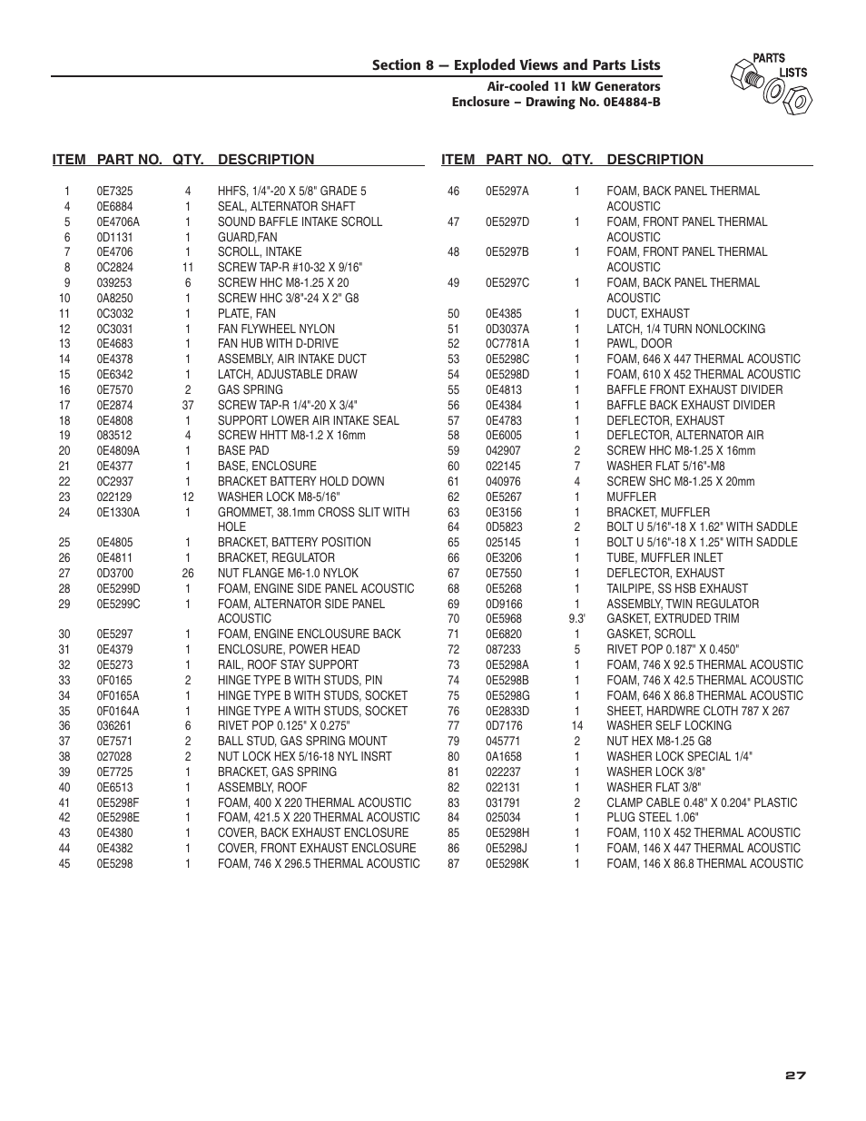 Generac Power Systems 004916-0 User Manual | Page 29 / 44