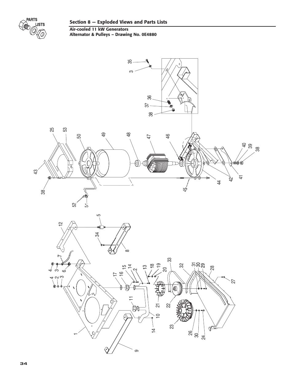 Generac Power Systems 004916-0 User Manual | Page 36 / 44