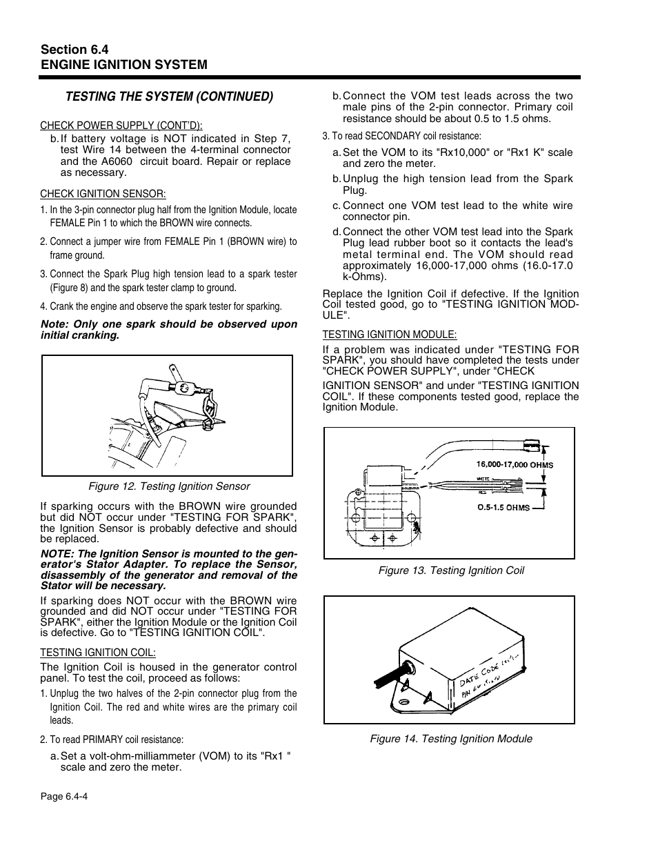 Testing the system (continued) | Generac Power Systems 941-2 User Manual | Page 102 / 144