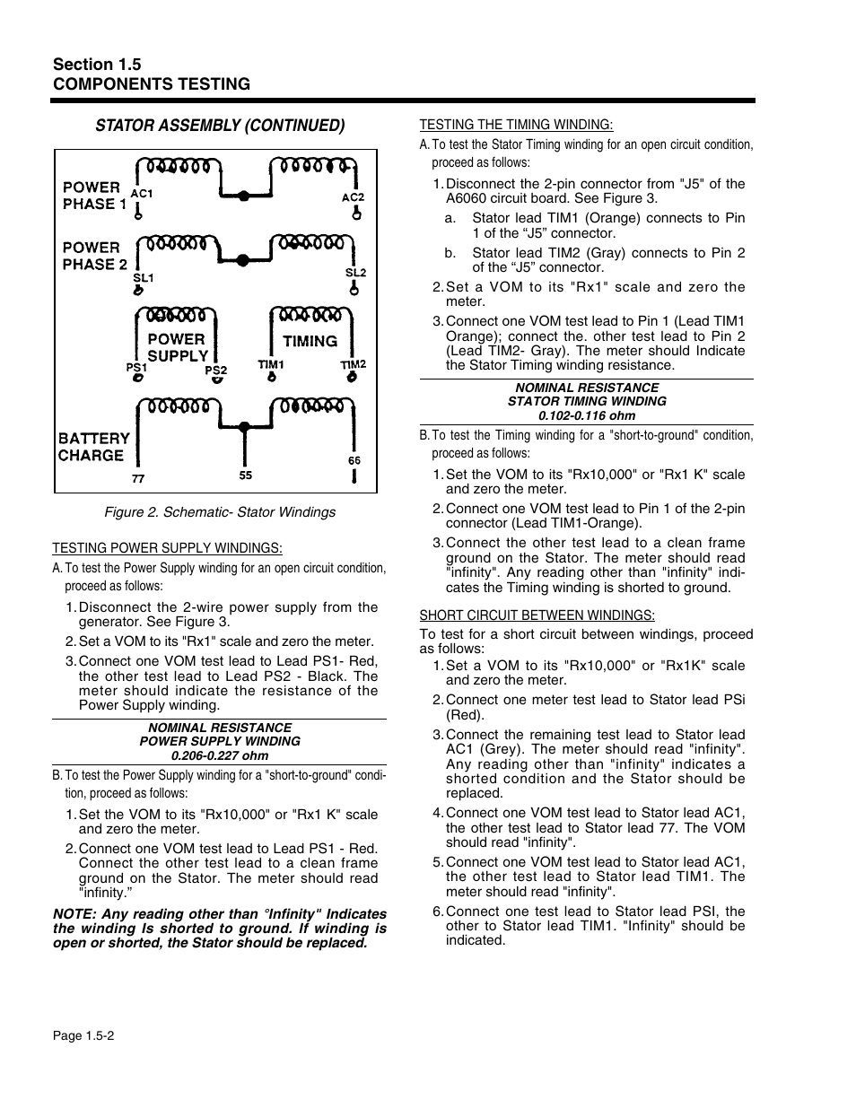 Stator assembly (continued) | Generac Power Systems 941-2 User Manual | Page 24 / 144