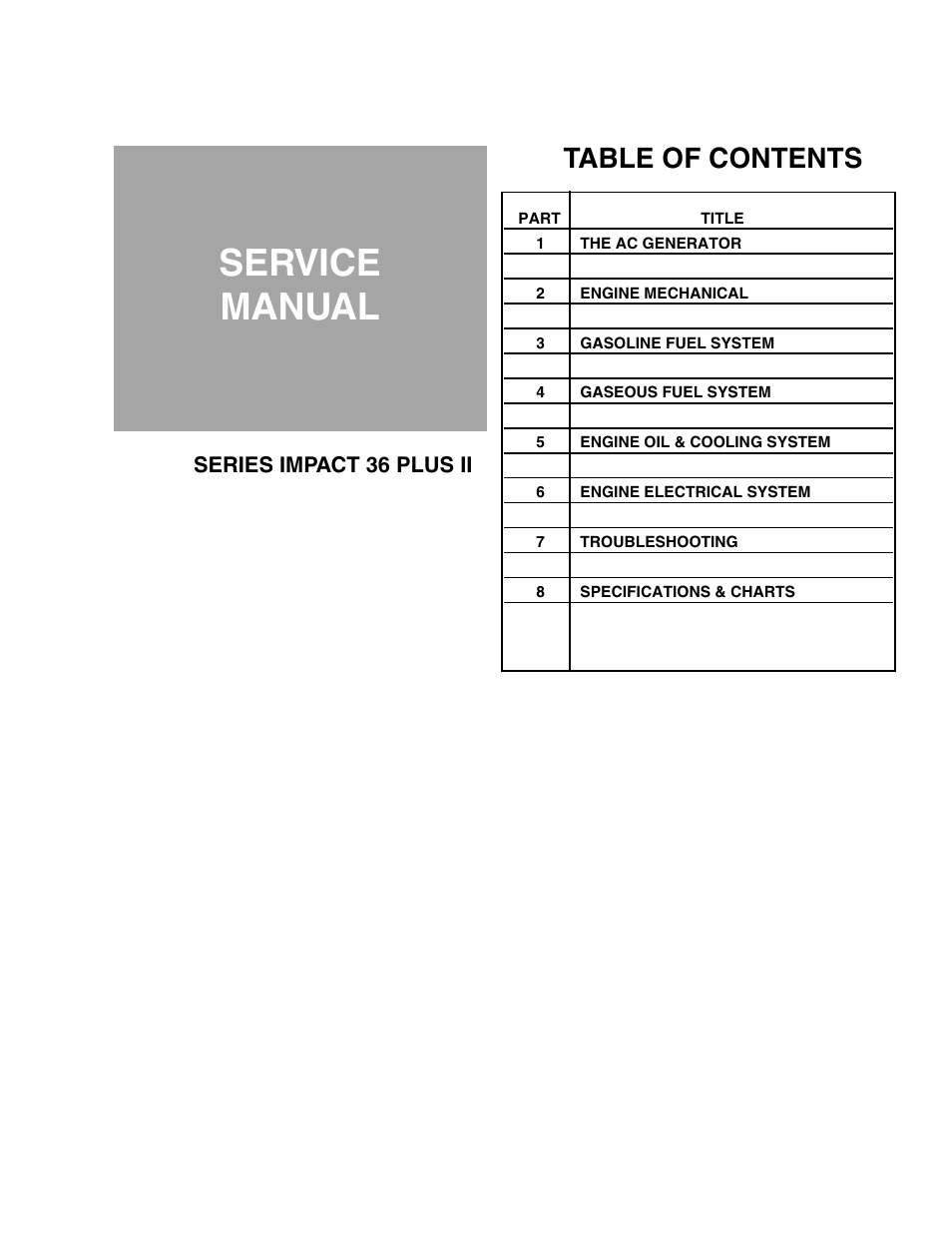 Generac Power Systems 941-2 User Manual | Page 3 / 144