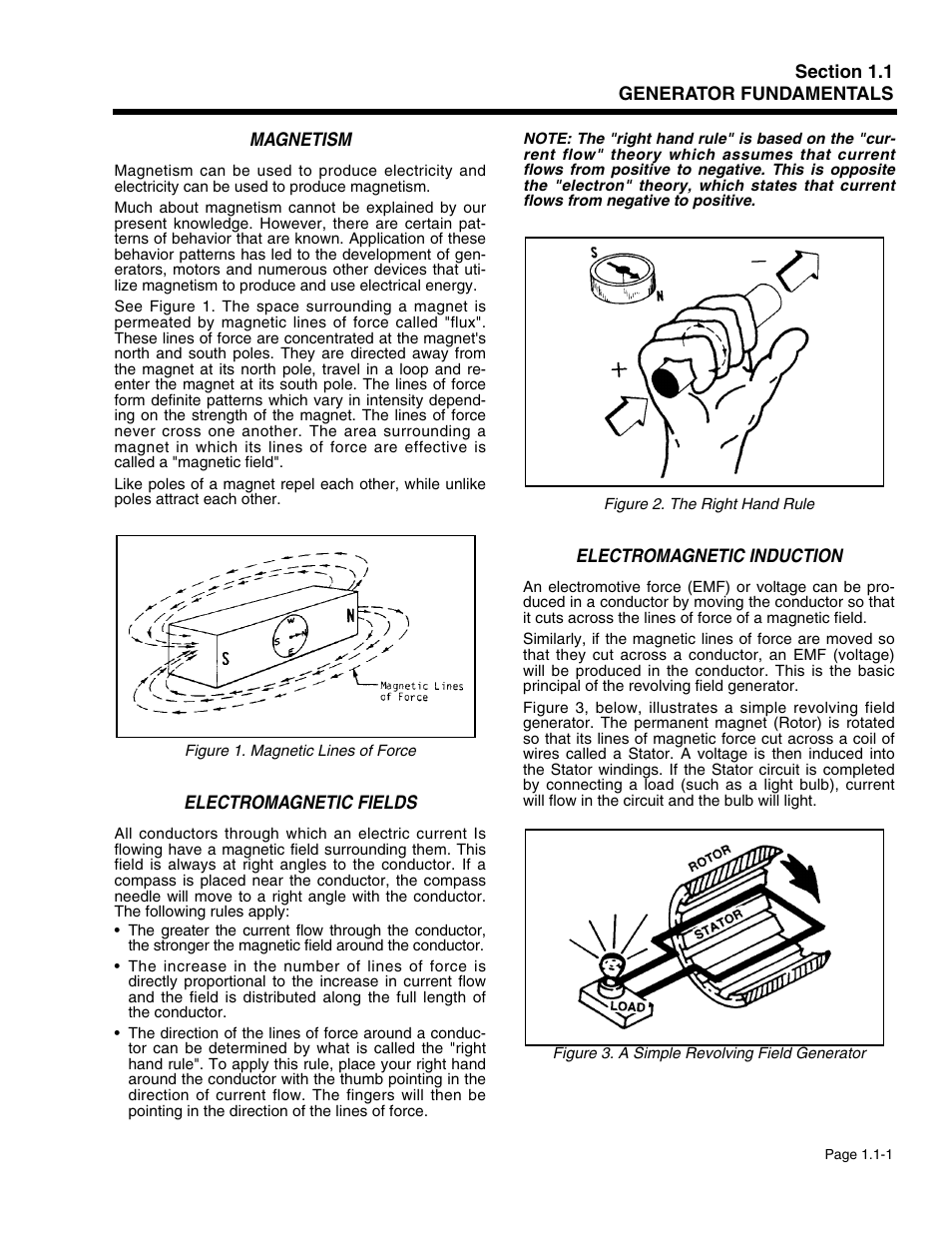 Section 1.1 - generator fundamentals | Generac Power Systems 941-2 User Manual | Page 7 / 144