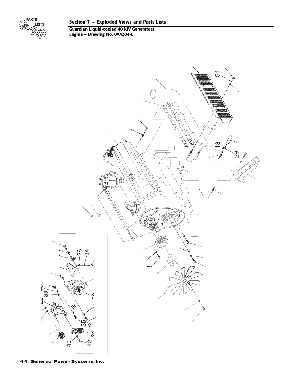 Generac Power Systems GUARDIAN 43733 User Manual | Page 46 / 64